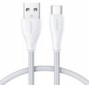 Kable komputerowe i do monitorów - Joyroom kabel USB - USB C 3A Surpass Series do szybkiego ładowania i transferu danych 1,2 m biały (S-UC027A11) - miniaturka - grafika 1