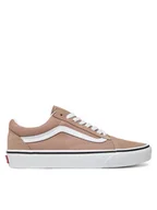 Trampki damskie - Vans Tenisówki Old Skool VN000D6WE2V1 Beżowy - miniaturka - grafika 1