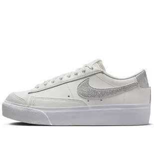 Buty Nike Blazer Low DQ7571-101 - białe - Buty sportowe damskie - miniaturka - grafika 1