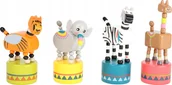 Zabawki interaktywne dla dzieci - Tańczące zwierzęta z dżungli 1 szt. / Small Foot Design - miniaturka - grafika 1