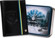 Portfele - Peterson Portfel skórzany Peterson [DH] PTN 324-P-UP UA-BLAC czarny - miniaturka - grafika 1