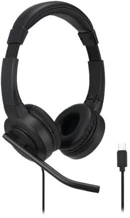 Kensington H1000 Wired Headset USB-C, Black
