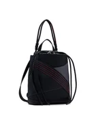 Torebki damskie - Desigual Plecak 25SAKP50 Czarny - miniaturka - grafika 1