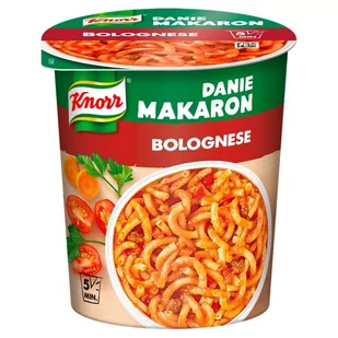 Knorr Danie w kubku makaron z sosem bolońskim - Dania w proszku - miniaturka - grafika 1