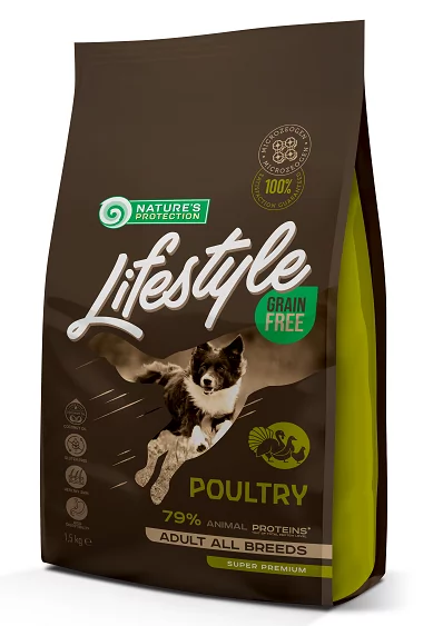 Natures Protection Lifestyle Poultry Adult All Breeds 1,5 kg