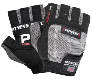 Rękawice fitness Power System  Fitness Rukavice Fitness Černošedé S - Rękawice do ćwiczeń - miniaturka - grafika 1