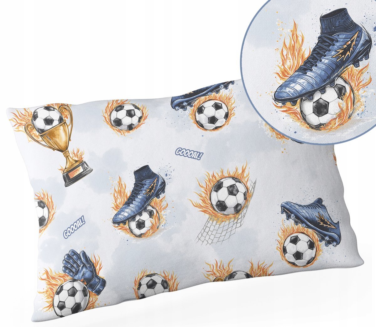 POSZEWKA NA PODUSZKĘ 40x60 BAWEŁNA ZAMEK WZORY!