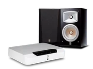 Zestawy stereo - Bluesound POWERNODE EDGE (biały) + NS-333 (czarny) - miniaturka - grafika 1