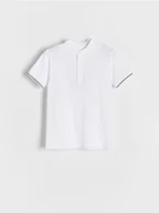 Koszulki dla chłopców - Reserved - T-shirt polo - biały - miniaturka - grafika 1