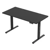 Biurka - Biurko elektryczne 140 x 70 cm Mark Adler Leader 7.4 Czarne - miniaturka - grafika 1