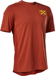 Koszulki rowerowe - Fox Fox Ranger Drirelease Calibrated SS Jersey Men, czerwony S 2022 Koszulki MTB i Downhill 28872-348-S - grafika 1