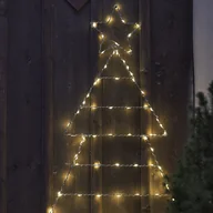 Choinki - Dekoracja ogrodowa choinka Led FOLDE 120 cm na baterie - miniaturka - grafika 1