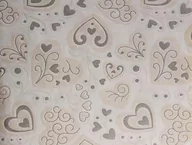 Scrapbooking - Papiery ozdobne Deco, Love Serca, srebrne welwetowe, 20x29 cm - miniaturka - grafika 1