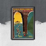 Plakaty - Plakat na ścianę Vuelta Cicilista a Espana A3 30x40cm z ramką pion - miniaturka - grafika 1