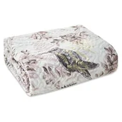 Narzuty - Narzuta 220 x 240 Pikowana Poly Biały+Beż - miniaturka - grafika 1