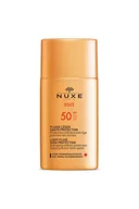 Balsamy i kremy do opalania - Nuxe Sun lekki fluid ochronny SPF 50 50 ml - miniaturka - grafika 1