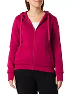 Bluzy damskie - 4F Damska bluza H4Z22-bld353, ciemnoróżowa, XS, ciemnoróżowy - miniaturka - grafika 1