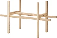 Donice - Stojak StandWIDE jesion naturalny do doniczki samonawadniającej GrowWIDE - miniaturka - grafika 1