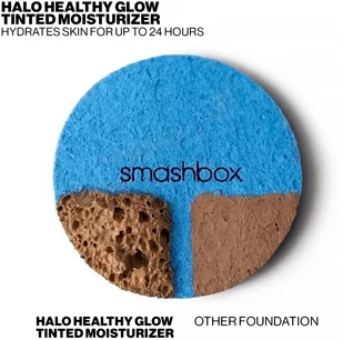 Smashbox Halo Healthy Glow All-In-One Tinted Moisturizer SPF 25 Tan - Bazy pod makijaż - miniaturka - grafika 2