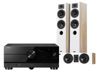 Kino domowe RX-A4A (czarny)+ Diva 5 (dąb) + Diva 7 (dąb) - Kino domowe - miniaturka - grafika 1