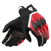 Rękawice motocyklowe - Rękawice Motocyklowe Rev'It! Veloz Czarny/CzerwonyL - miniaturka - grafika 1