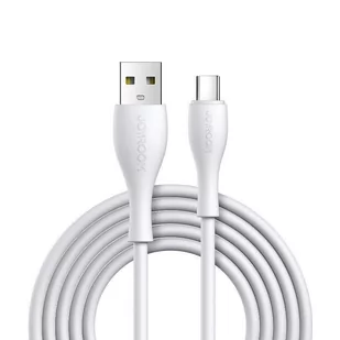 Joyroom kabel USB - USB Typ C 3 A 1 m biały (S-1030M8) S-1030M8 - Kable USB - miniaturka - grafika 1