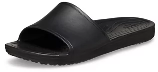 Kapcie damskie - Crocs Damskie kapcie Kadee, czarne, 8 UK, Czarny, 41/42 EU - grafika 1