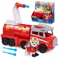 Samochody i pojazdy dla dzieci - Psi Patrol Big Truck Pups Marshall figurka i pojazd ciężarówka cysterna straż pożarna - miniaturka - grafika 1