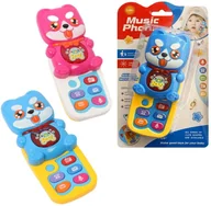 Zabawki interaktywne dla dzieci - Telefon piesek Mix Trifox - zabawka - miniaturka - grafika 1