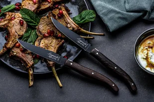Noże Laguiole do steków Luxury Line  Wenge 6 szt. w pudełku - Noże kuchenne - miniaturka - grafika 5