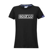 Koszulki i topy damskie - Koszulka t-shirt damska FRAME Sparco czarna - miniaturka - grafika 1