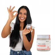 Pasty do zębów - Pasta Do Zębów W Tabletkach Naturalna Zdrowe Zęby Truskawkowa SMILEY - miniaturka - grafika 1