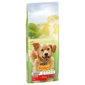 Sucha karma dla psów - Purina Friskies Adult Active, wołowina - 12 kg - miniaturka - grafika 1