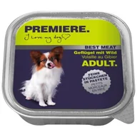 Mokra karma dla psów - PREMIERE Best Meat Adult Dziczyzna i drób 32x100 g - miniaturka - grafika 1
