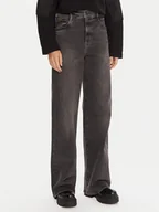 Spodnie damskie - G-Star Raw Jeansy Deck 2.0 D23591-D874 Szary Wide Leg - miniaturka - grafika 1