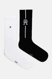 Tommy Hilfiger skarpetki 2-pack męskie kolor czarny 701229850 - Skarpetki męskie - miniaturka - grafika 1