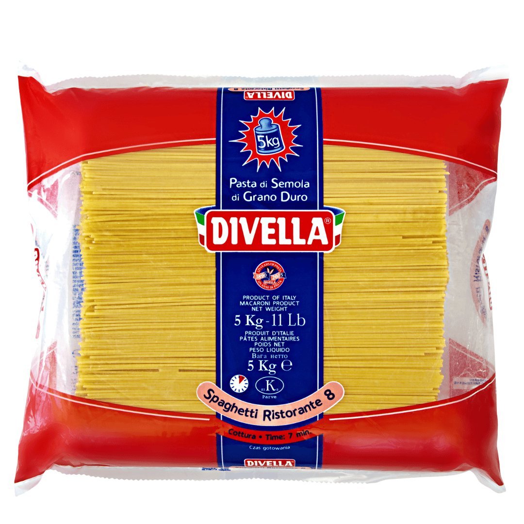 Włoski makaron Spaghetti Ristorante HORECA 5 kg Divella