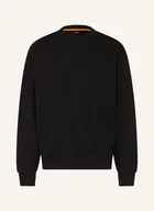 Bluzy męskie - Boss Bluza Nierozpinana schwarz - BOSS - miniaturka - grafika 1