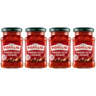 Pasztet i przetwory mięsne - Pesto z Suszonymi Pomidorami i Pistacjami 4x190g - Premium Smak Włoch od Tigullio - miniaturka - grafika 1