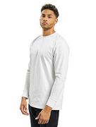 Koszulki męskie - Urban Classics Męski T-shirt Tall Tee L/S, biały (White 00220), XXXX-Large - miniaturka - grafika 1
