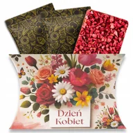 Zestawy upominkowe - Zestawy prezentowy upominek herbata kawa czekolada na dzień kobiet walentynki - miniaturka - grafika 1