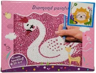 Zabawki kreatywne - HAFT diamentowy 5D MOZAIKA obrazek ramka ZESTAW DIY 15 x 20 cm - miniaturka - grafika 1