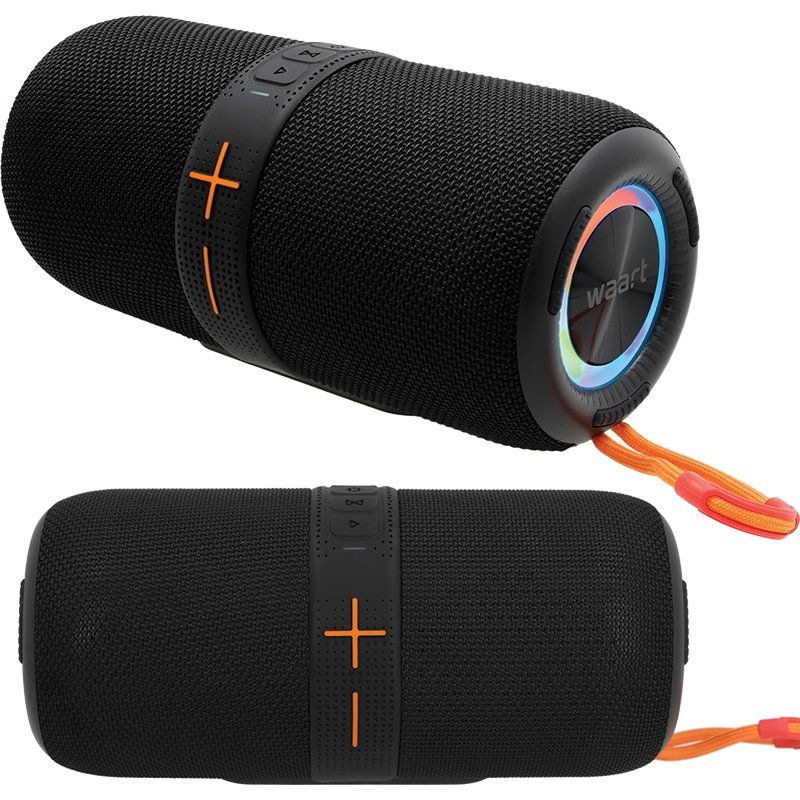 WAART Przenośny Głośnik Bluetooth LED Bezprzewodowy Bass Party Speaker