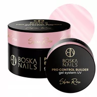 Żele do paznokci - Boska Nails, Pro Control Builder Shine Rose, Budujący Żel UV Do Paznokci, 30ml - miniaturka - grafika 1