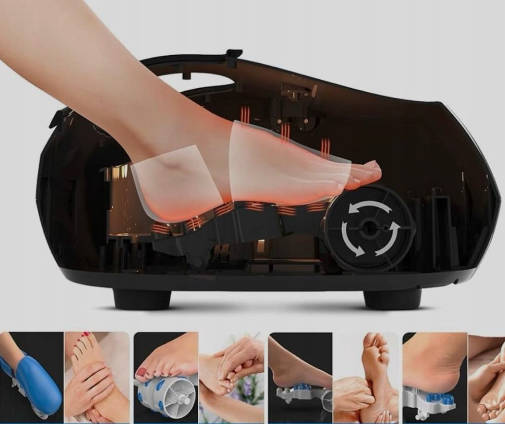 Styletics Masażer do stóp, ulga,ugniatanie z kompresją powietrza cieplnego