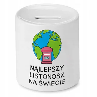 Skarbonka Dla Pokojówki na Urodziny na Prezent z Nadrukiem ze Zdjęciem + Opakowanie na prezent (wzór 02) - Skarbonki - miniaturka - grafika 1