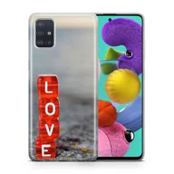 Etui i futerały do telefonów - Etui na telefon komórkowy Pokrowiec ochronny na Samsung Galaxy S10 Lite Etui Bumper Cases TPU, Model: Samsung Galaxy S10 Lite, Wybierz motyw: Love - miniaturka - grafika 1