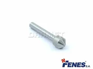 Wiertła - HSS Pogłębiacz stożkowy 3-ostrzowy 90° z chwytem walcowym, DIN 335-C 10,4MM - miniaturka - grafika 1