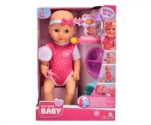 Lalka new born baby głodny bobas 38 cm - Lalki dla dziewczynek - miniaturka - grafika 1