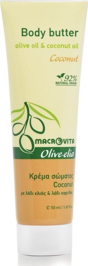 Macrovita MACROVITA OLIVE-ELIA COCONUT masło do ciała z bio-składnikami 50ml